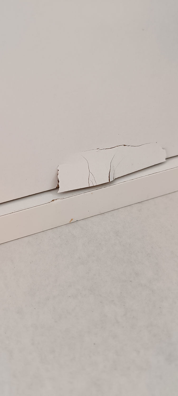 Mobile Lavatoio in ABS 70x40x90 cm 2 Ante Ambrosini Doris Bianco Opaco Seconda Scelta