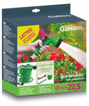 Tubo Pompa Canna dell'Acqua Estensibile 22,5 mt con Pistola Soriani Gardenlike Verde