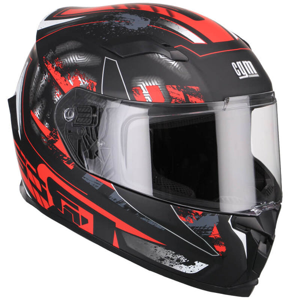 online Casco Integrale per Scooter Visiera Lunga CGM Jerez 307G Rosso Opaco Varie Misure