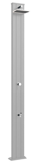 Doccia da Esterno Giardino Miscelatore e Lavapiedi Arkema Spring S Bianco Crema