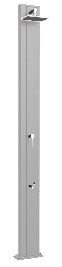 acquista Doccia da Esterno Giardino Miscelatore e Lavapiedi Arkema Spring S Bianco Crema