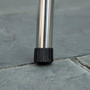 Barbecue a Carbone Carbonella 96x61x72 cm in Acciaio Nero