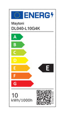 Faretto da incasso Downlight in Alluminio Kappell Oro