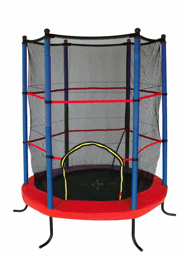 Trampolino Tappeto Elastico per Esterno con Rete di Protezione Diametro 140Cm Garlando Combi Xs acquista