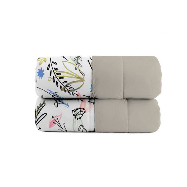 prezzo Trapunta Invernale Stampata in Microfibra 200gr Double Face Provenza Varie Misure