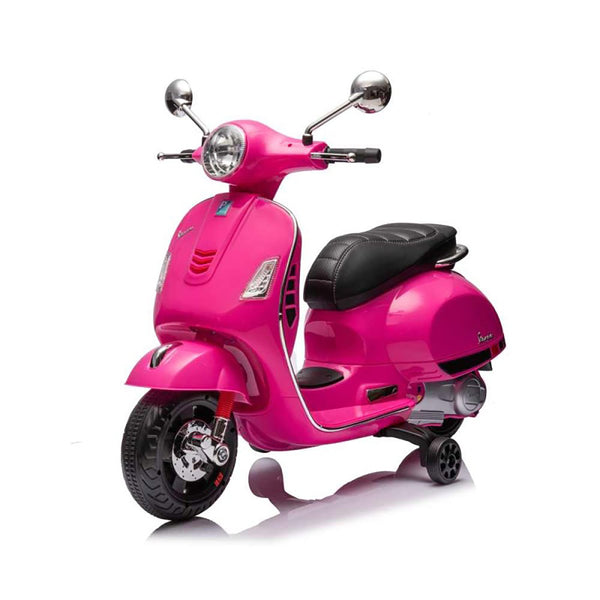 prezzo Moto Elettrica per Bambini Licenza Piaggio Vespa GTS Super 102x51x76 cm Batteria 12V Rosa