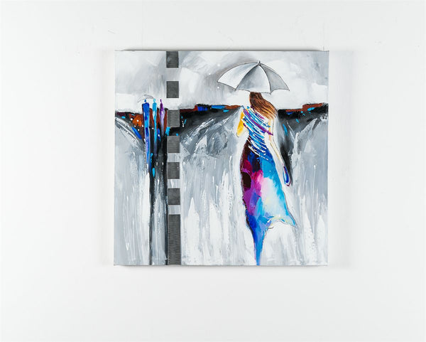 Dipinto a Olio su Tela. Telaio in Legno Dreams sconto