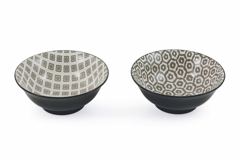 NON ABILITARE Insalatiera Ø21x8,5 cm in Gres Villa d'Este Home Tivoli Confusion Quadrati o Cerchi