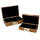 Set 2 Scatole in Legno marrone rettangolare