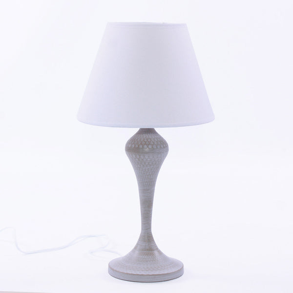 Lampada da Tavolo Ø25xH46 cm in Metallo Grigio acquista