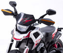 Moto Elettrica per Bambini 12V Motocross Bianca