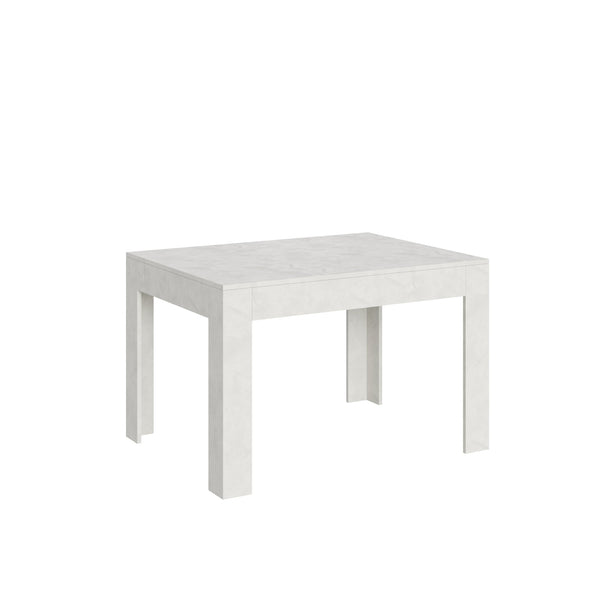 Tavolo Allungabile 120-180x90x77 cm Bibi Bianco Spatolato prezzo