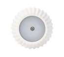 Lampada  da Tavolo Ø12,5x36 cm in Metallo Artika Bianca
