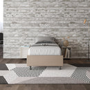 Letto Singolo Azelia Tortora Varie Misure