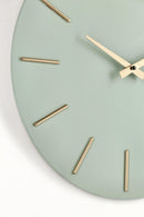 Orologio da Parete  Ø40x5 cm in Legno TimeLine Salvia