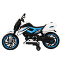 Moto Elettrica per Bambini 12V Motocross Enduro Blu
