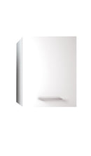 Pensile da Bagno 1 Anta Push 35x18x47,5 cm in Legno TFT Samoa Bianco Lucido