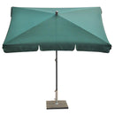 Ombrellone da Giardino 210x130 cm Palo Ø27 mm in Acciaio Maffei Novara Verde