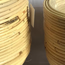 Set 2 Cesti in Materiale Rattan Willow H 275 cm