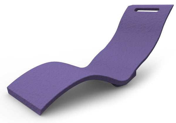 Lettino Chaise Longue da Esterno Giardino Seduta a Terra Arkema Serendipity Viola sconto