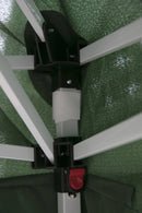 Gazebo da Giardino in Alluminio Richiudibile 3x3m Soriani Tenerè Verde