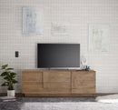 Mobile TV Moderno 1 Anta 2 Cassetti Jupiter 182x44x63 cm Noce Mercure