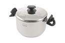 Pentola in Acciaio con Scolapasta Ø22cm Soriani Pasta Pot
