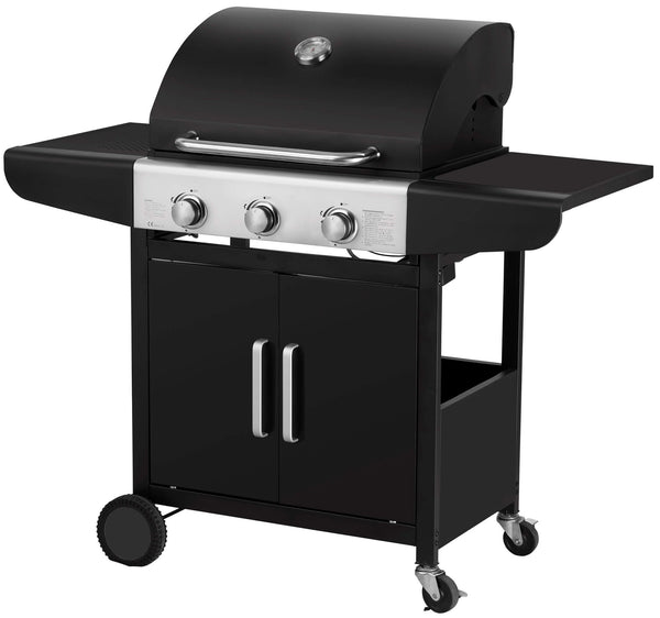 Barbecue a Gas GPL 3 Fuochi Qlima OKG103 Nero prezzo