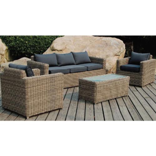 Set Salotto da Giardino Salotto Lipari 3 in Polirattan per Arredo Esterno Casa sconto