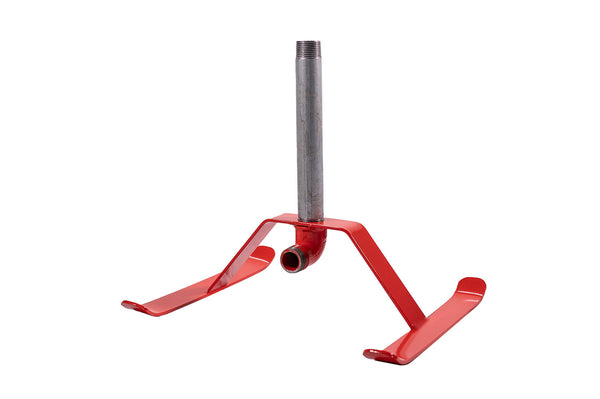 acquista Slitta Professionale per Irrigatore con filetto 1” M Agrati 553IT in Acciaio Verniciato e Acciaio Zincato Rosso