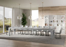 Tavolo Allungabile 130/390x90x77 cm Naxy Premium Cemento  