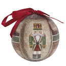 Set 14 Palle di Natale Ø7,5 cm in Polyfoam con Box Schiaccianoci