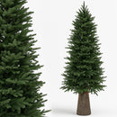 Albero di Natale Royal 180 cm Slim Base Troco Realistica 1385 Punte Foltissimo