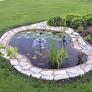 Laghetto Artificiale Roccia da Giardino 207x205x95 cm 2180 Litri