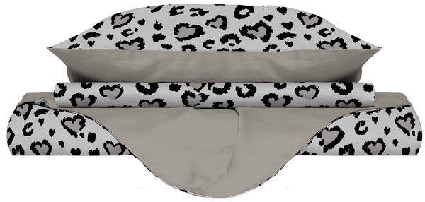 Copripiumino con Federe Stampato in Microfibra Ingrid Varie Misure online