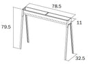 Cuoci Arrosticini a Carbone 100 cm Lisa Luxury Torino 100