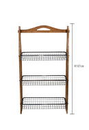 Portaoggetti con Cestelli H 107 cm