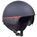 Casco Demi-Jet per Scooter CGM Granada 105G Nero Opaco Varie Misure