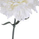 Set 12 Garofani Artificiali Singoli Altezza 63 cm 