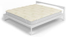 Topper Trapuntato Imbottito con Elastici Panna Varie Misure