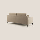 Divano 2 Posti 146x95x91 cm in Tessuto Tortora