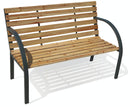 Panca da Giardino in Ferro e Legno Soriani