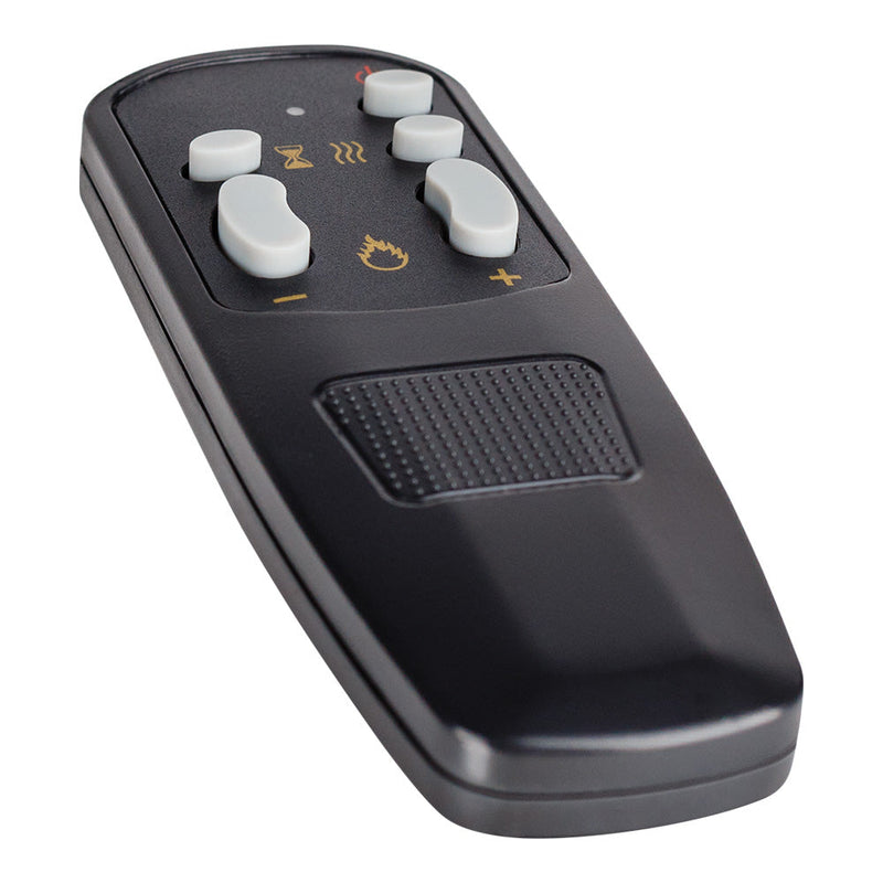 Camino Elettrico da Incasso 54,4x128x14 cm Effetto Fiamma 1500W Hermes Nero