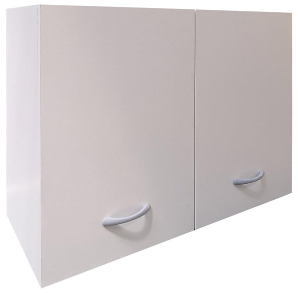 Pensile da Cucina 2 Ante 80x33x60 cm in Legno Bianco prezzo