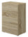 Cassettiera 4 Cassetti 60x41x87 cm in MDF Rovere