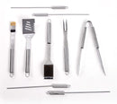Set 11 Utensili Accessori per Barbecue con Valigetta