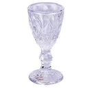 Set 6 Tazzine per Liquori Liquorini Prisma Greenery in Vetro VdE Tivoli 1996 Verde