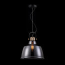 Lampada pendente Pendant in Metallo Irving Nero