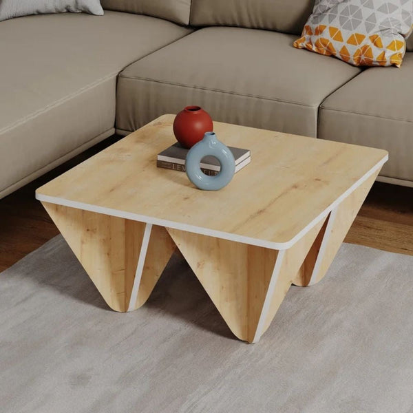 Tavolino design da salotto 80x80x38 cm Diamond rovere acquista