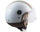 Casco Jet per Scooter Visiera Sagomata CGM Italia 109I Bianco Varie Misure